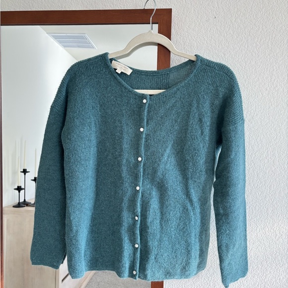 Sézane Gaspard Cardigan Sage - Size S - Picture 3 of 4